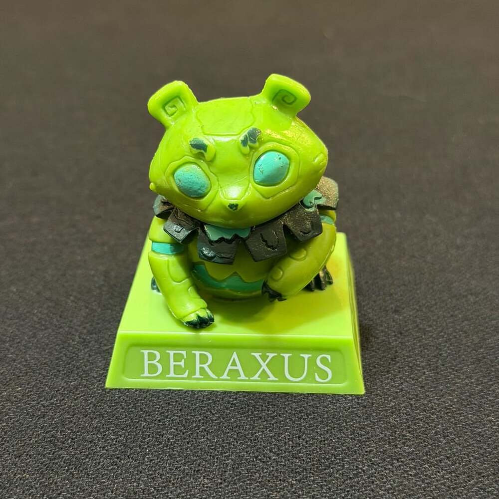 Magiquest Totem Beraxus Figurine Green Great Wolf Lodge